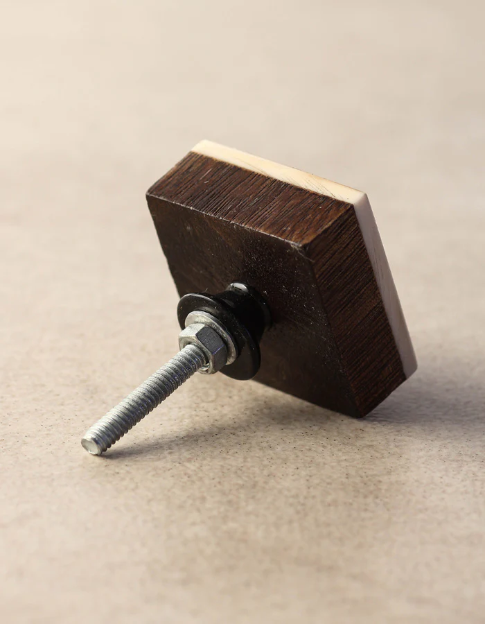 Dice 2 Wooden Casino knob - Image 3