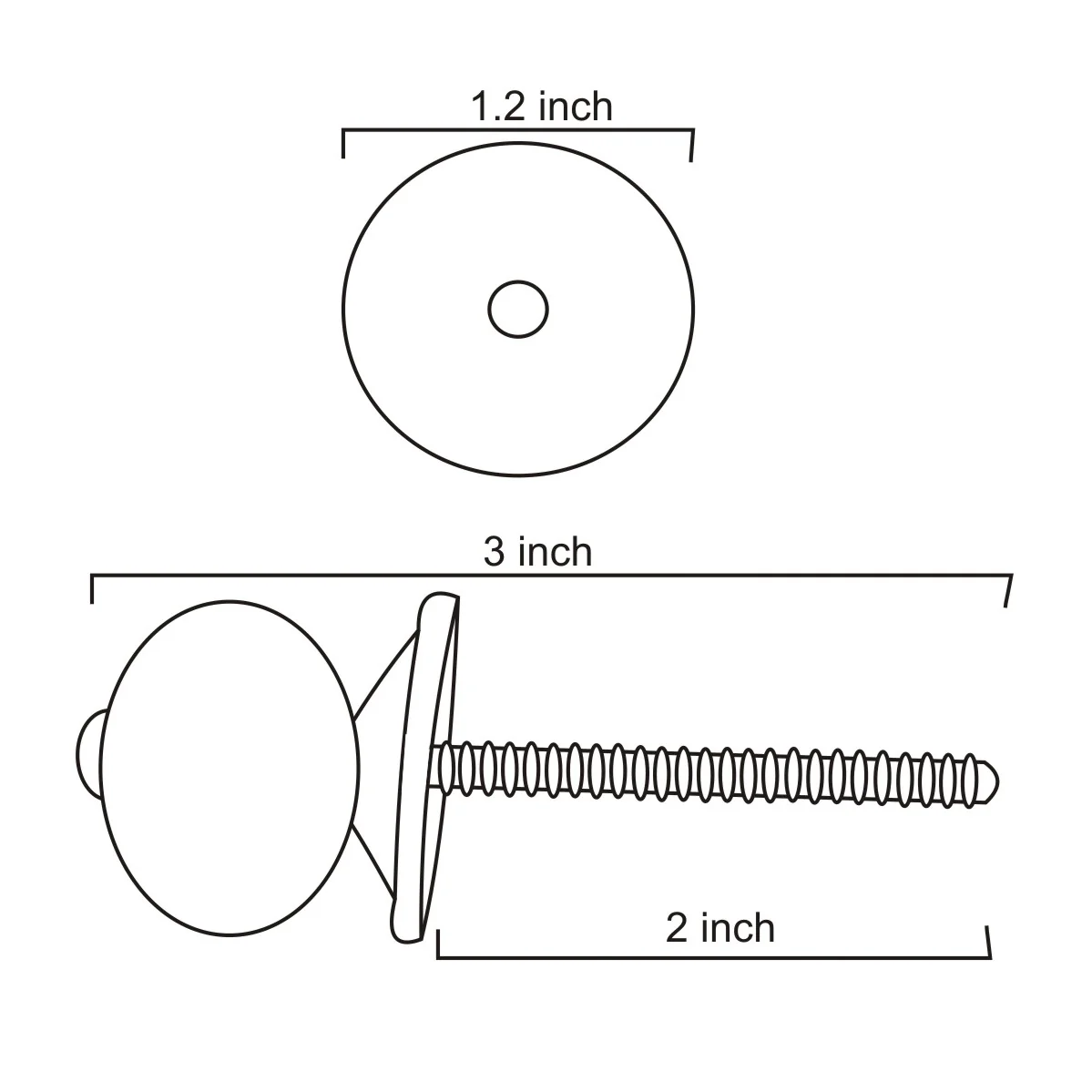 Solid Yellow Bead Knob - Image 9