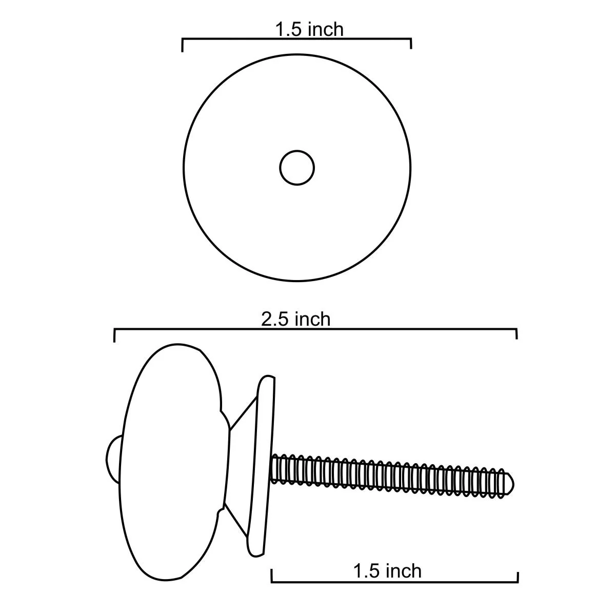 Stylish Green Ceramic Dresser Knob With White Print - Image 6